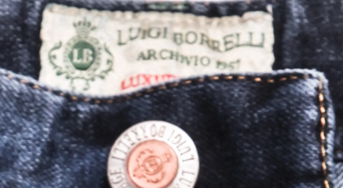 Luigi Borrelli Denim Blue Pants