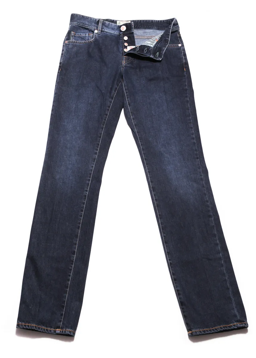 Luigi Borrelli Denim Blue Pants