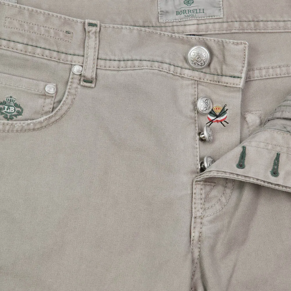 Luigi Borrelli Light Brown Pants - 33 US / 49 EU