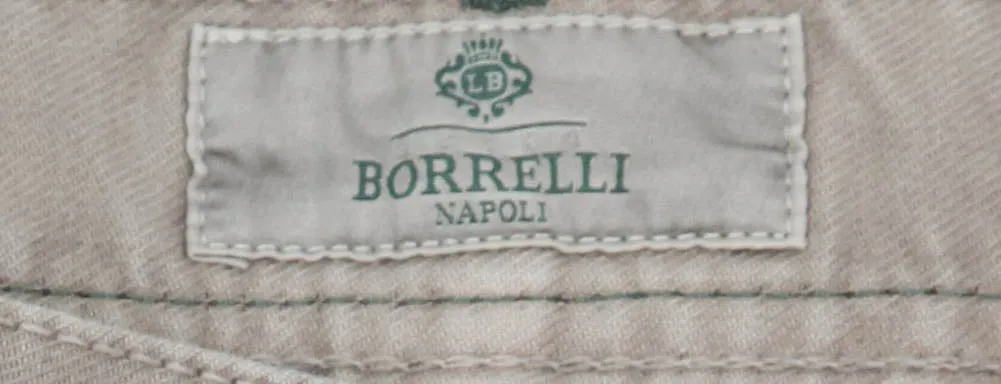 Luigi Borrelli Light Brown Pants - 33 US / 49 EU