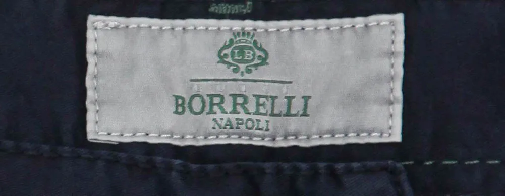 Luigi Borrelli Navy Blue Pants - 30 US / 46 EU