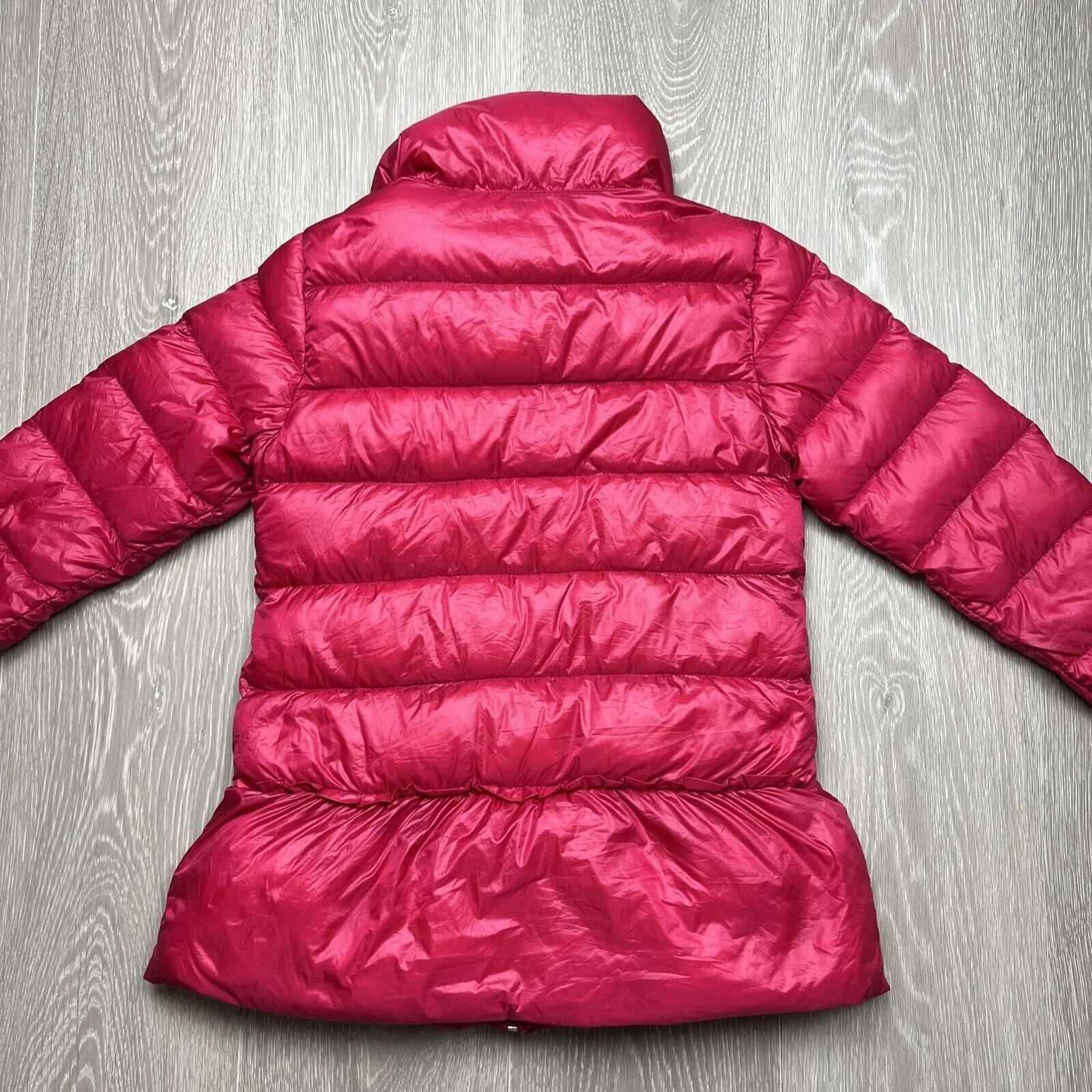 Marc & Janie Girls Pink Duck Down Puffer Jacket Size 7T