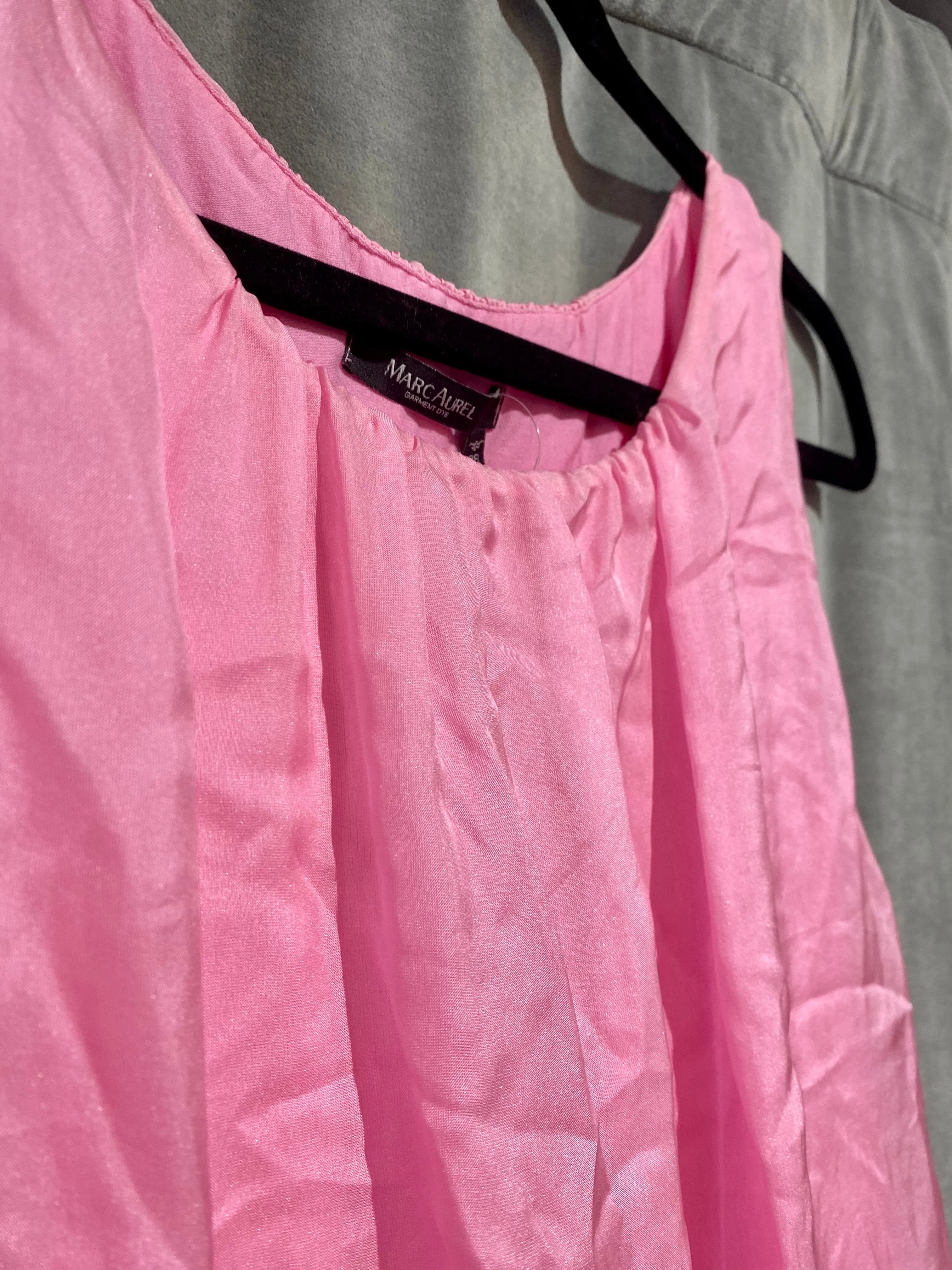 Marc Aurel hombre Pink Sleeveless Dress with sequin bottom