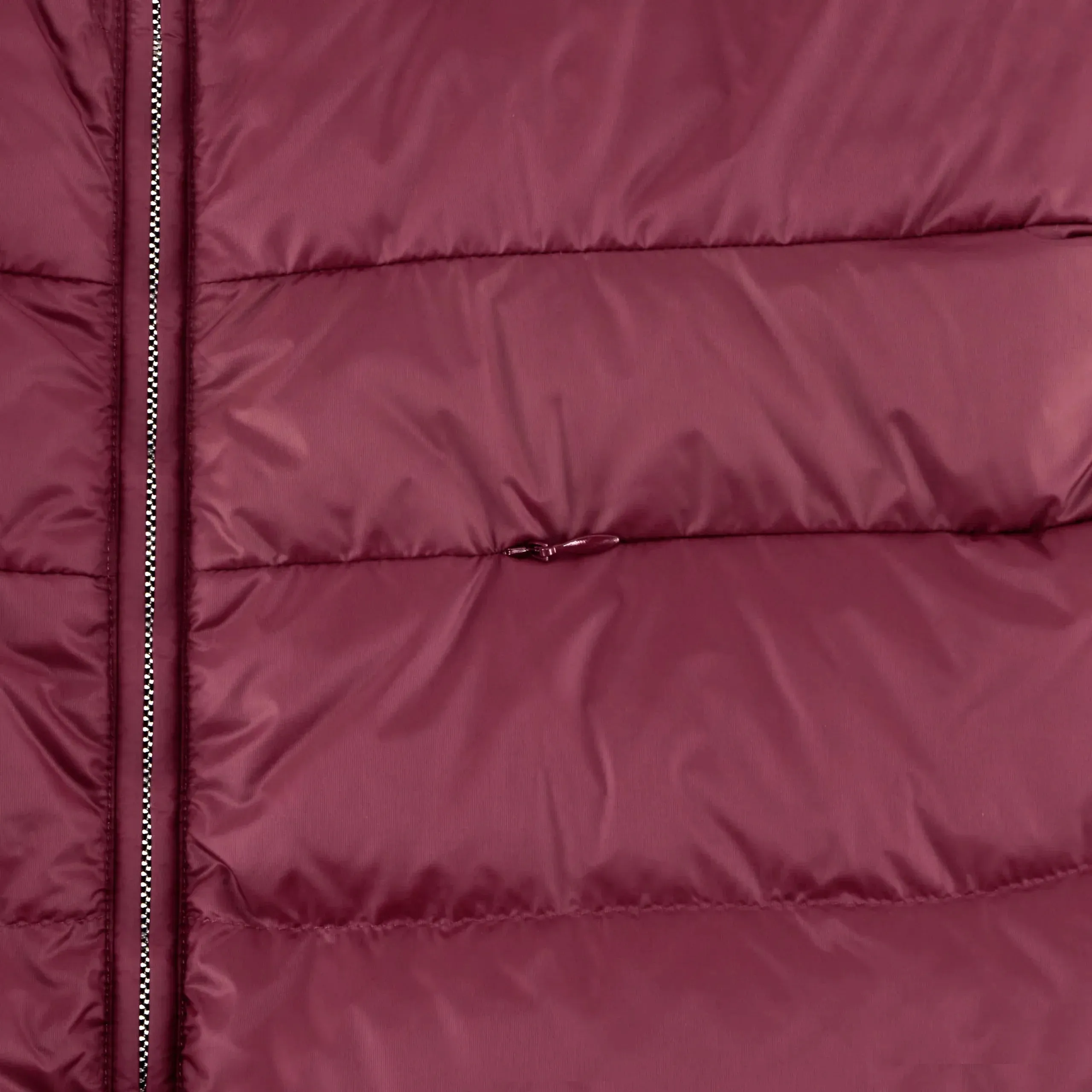 Maxi Puffer Gilet - SEASONAL BURGUNDY