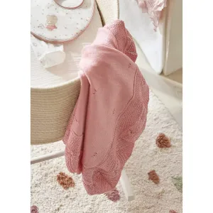 Mayoral Ruffled Baby Blanket - Rosette