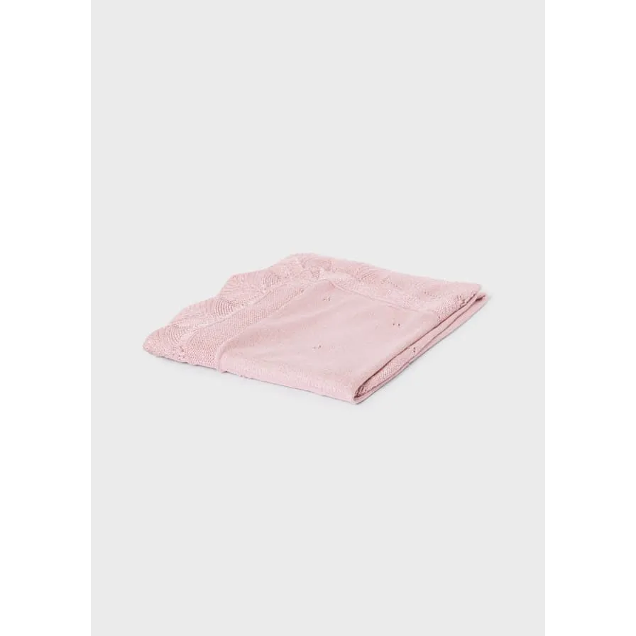 Mayoral Ruffled Baby Blanket - Rosette