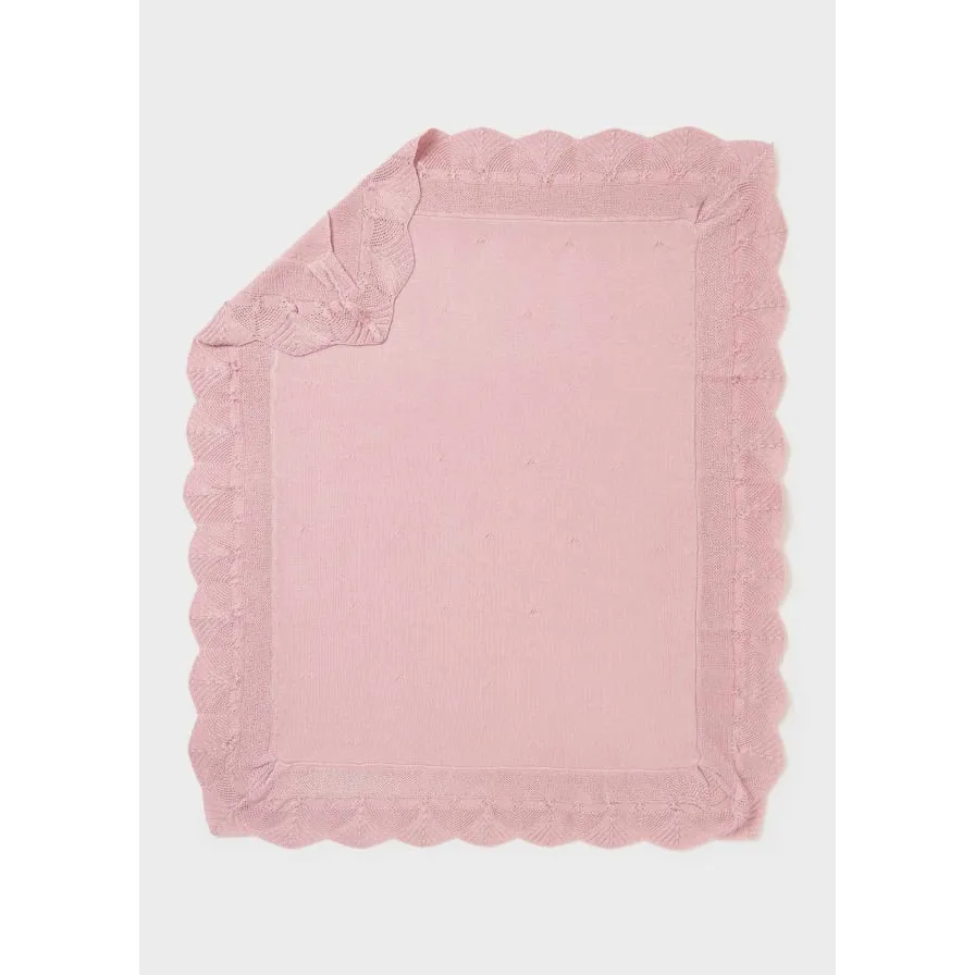 Mayoral Ruffled Baby Blanket - Rosette