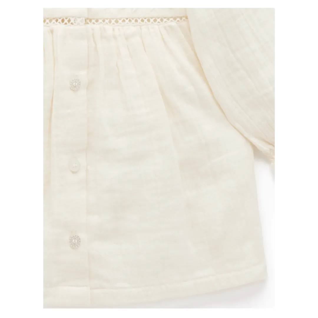 Meadow Blouse - Cloud