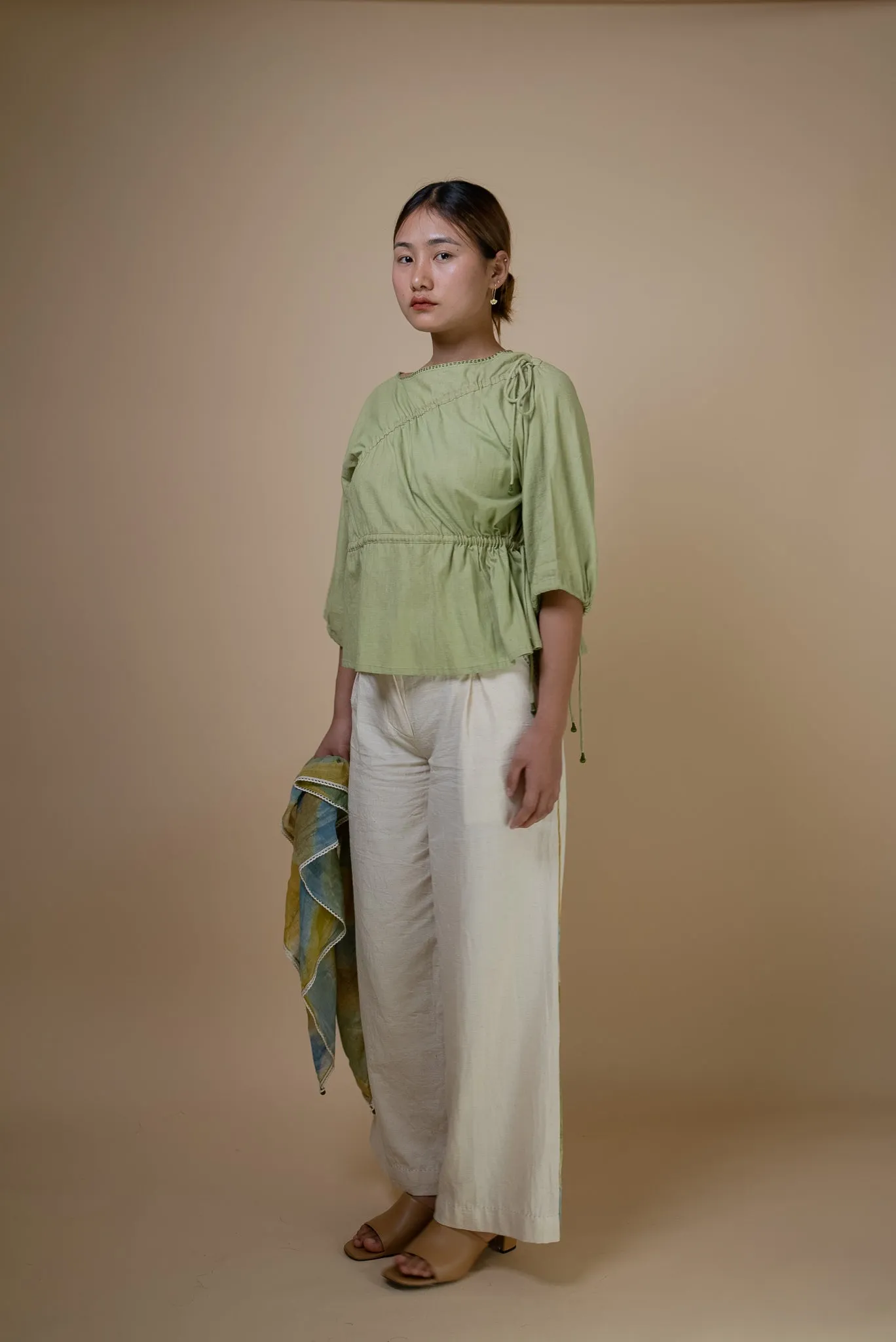 Meadows Ruched Blouse