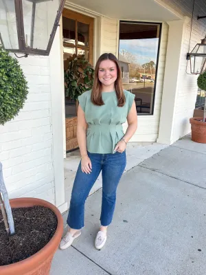 Melissa Top in Sage