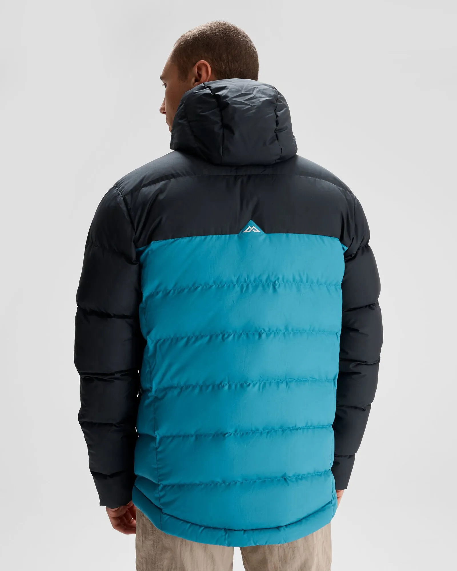Men's Epiq Hooded Down Jacket - Eddy/Meteor