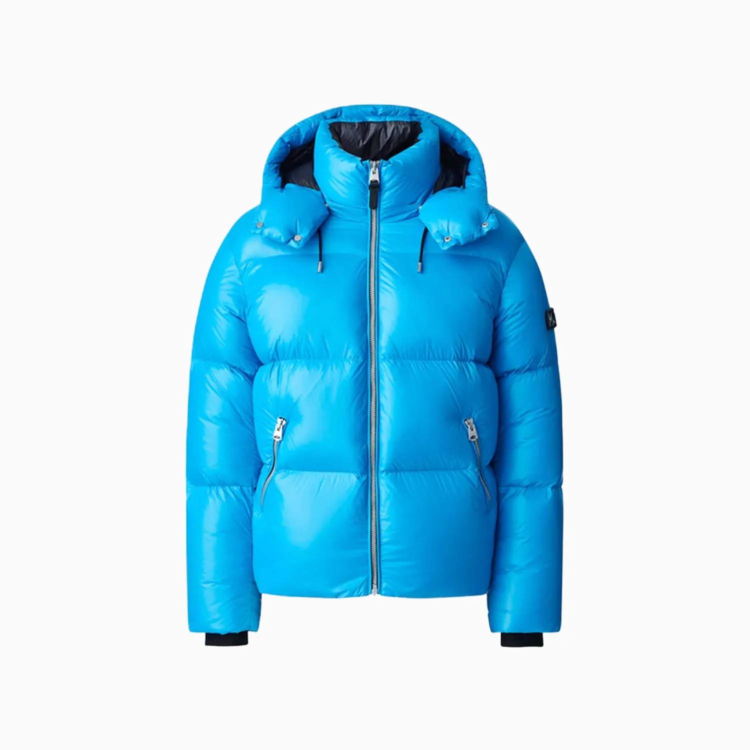 Men's KENT-Z Lustrous Light Down Jacket With Hood