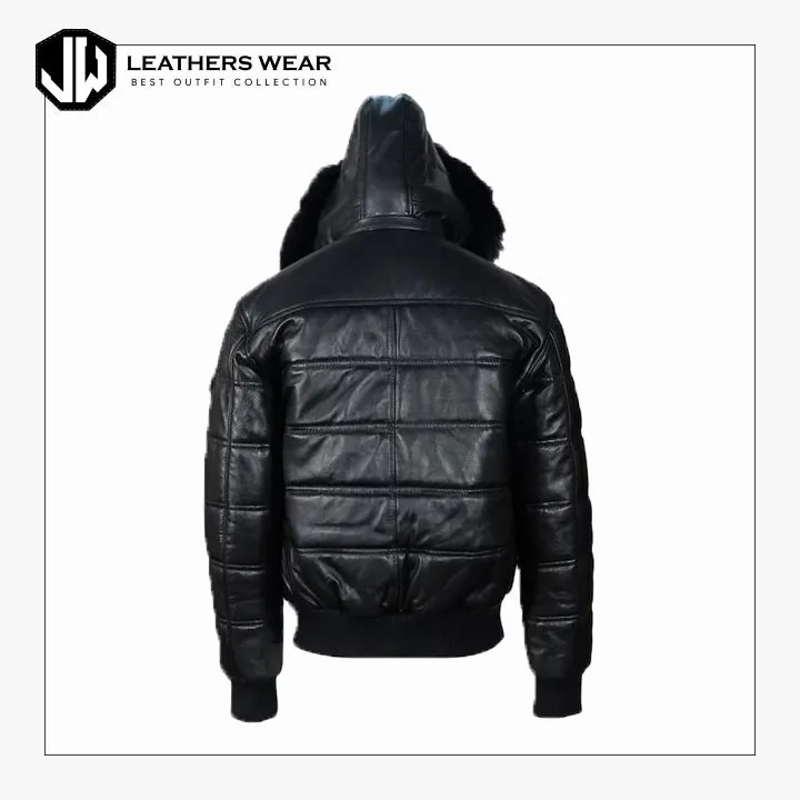 Mens Long Puffer Jacket