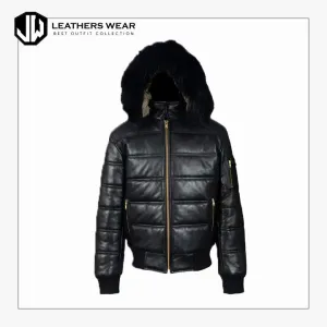 Mens Long Puffer Jacket
