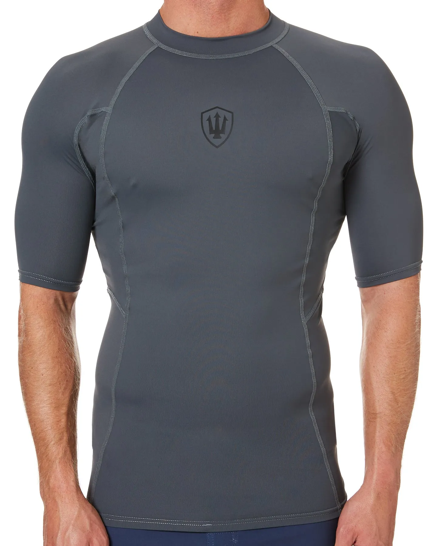 Mens S/S Fitted Rash Shirt