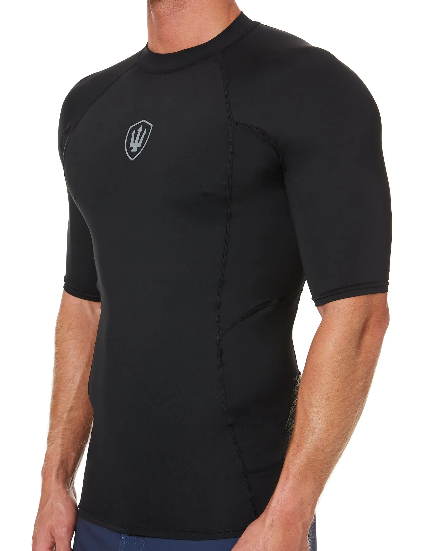 Mens S/S Fitted Rash Shirt