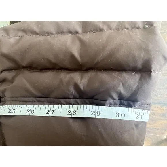 MICHAEL Kors Brown 2-Way Zipper Puffer Coat S