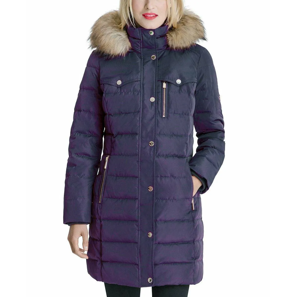 Michael Kors Women's Puffer Down Winter Coat