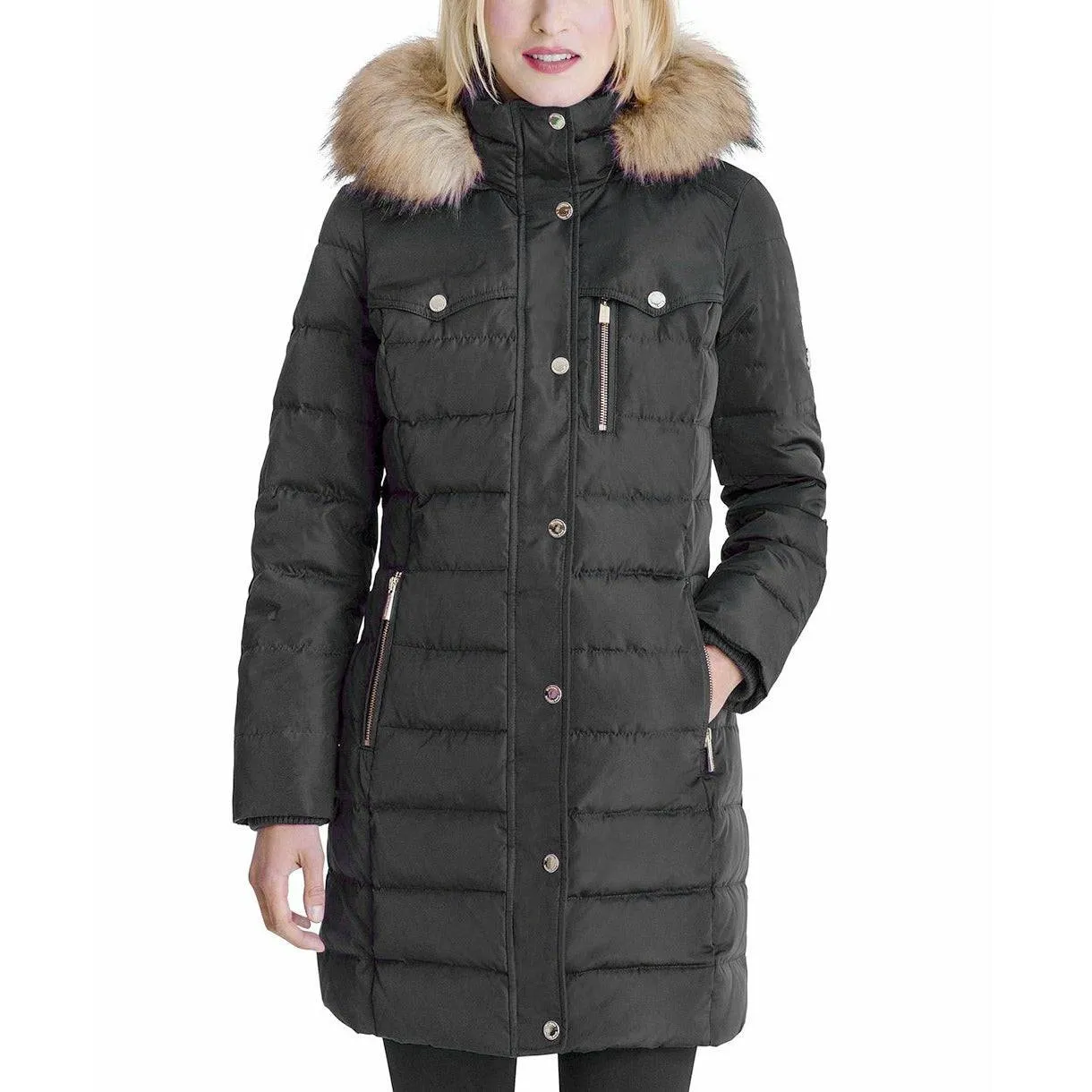 Michael Kors Women's Puffer Down Winter Coat