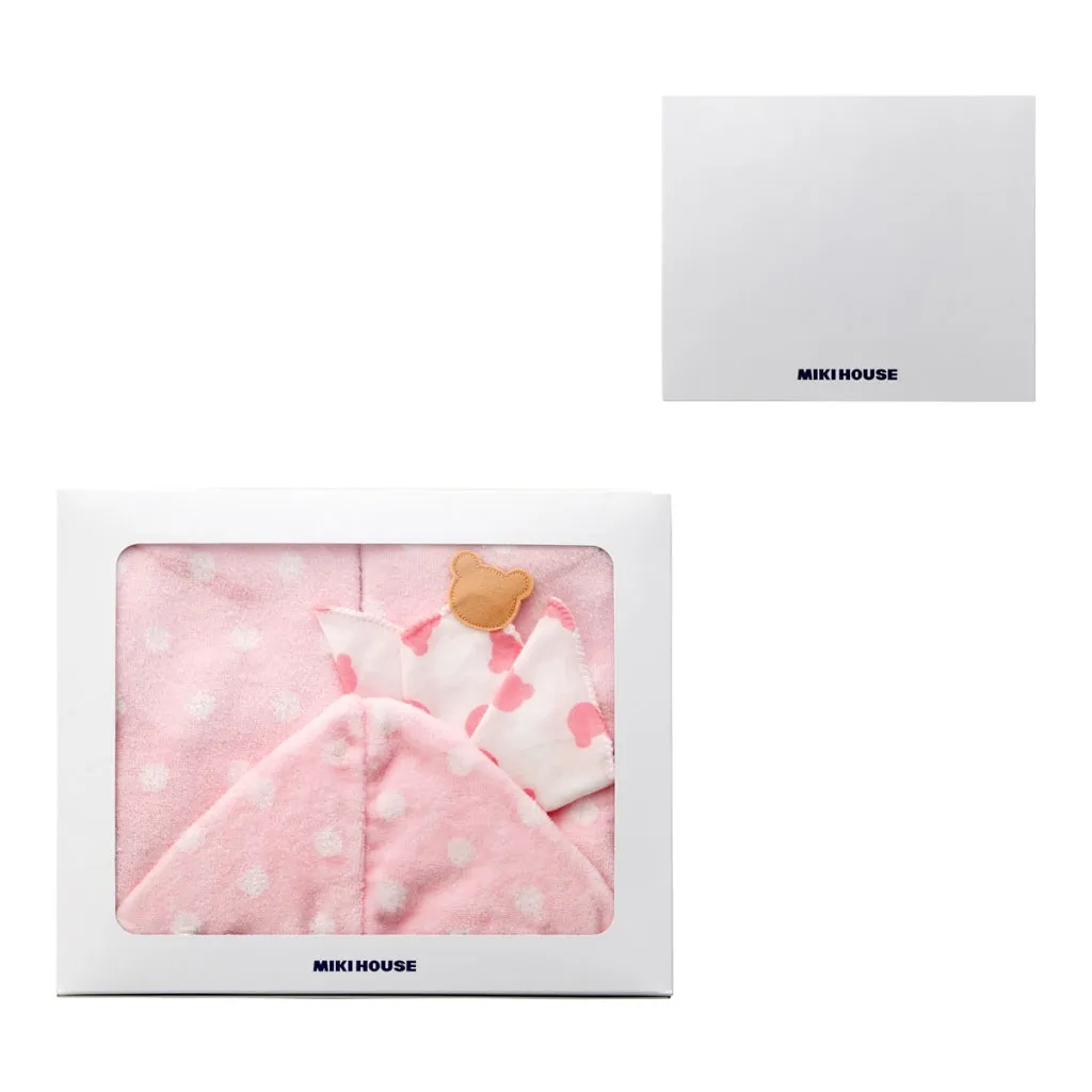 MIKIHOUSE FIRST BATH PONCHO SET