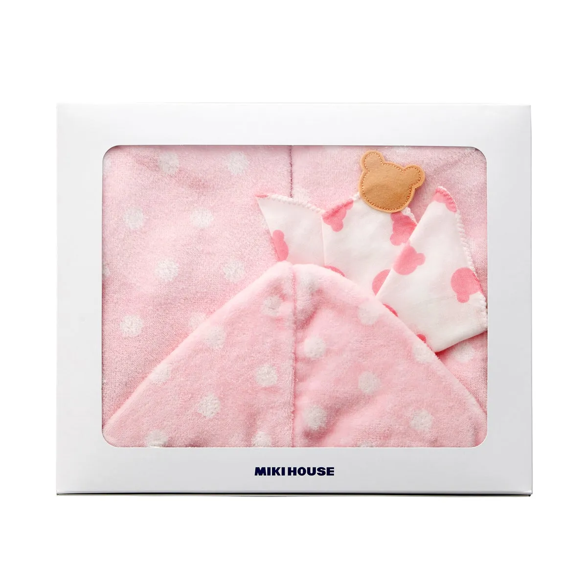 MIKIHOUSE FIRST BATH PONCHO SET