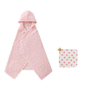 MIKIHOUSE FIRST BATH PONCHO SET