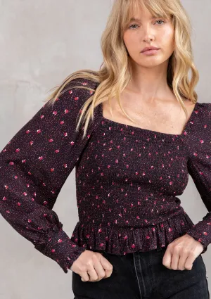 Milou Smocked Top