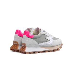 Moa Concept Sneakers running open med fuksia på hel