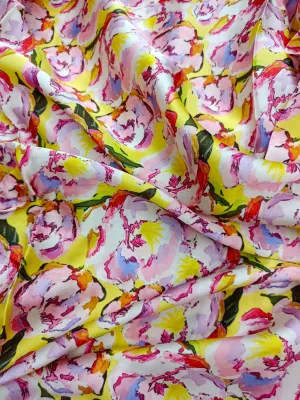 Modal Satin Soft Muslin Digital Printed Fabrics