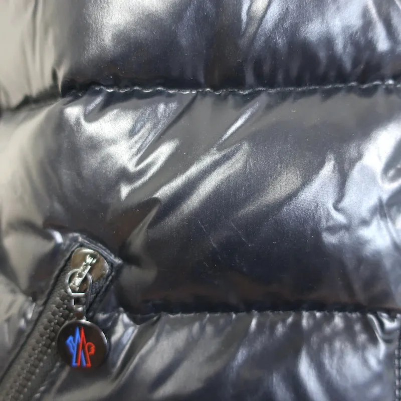 Moncler Bady Hooded Down Puffer Jacket Black Size 3