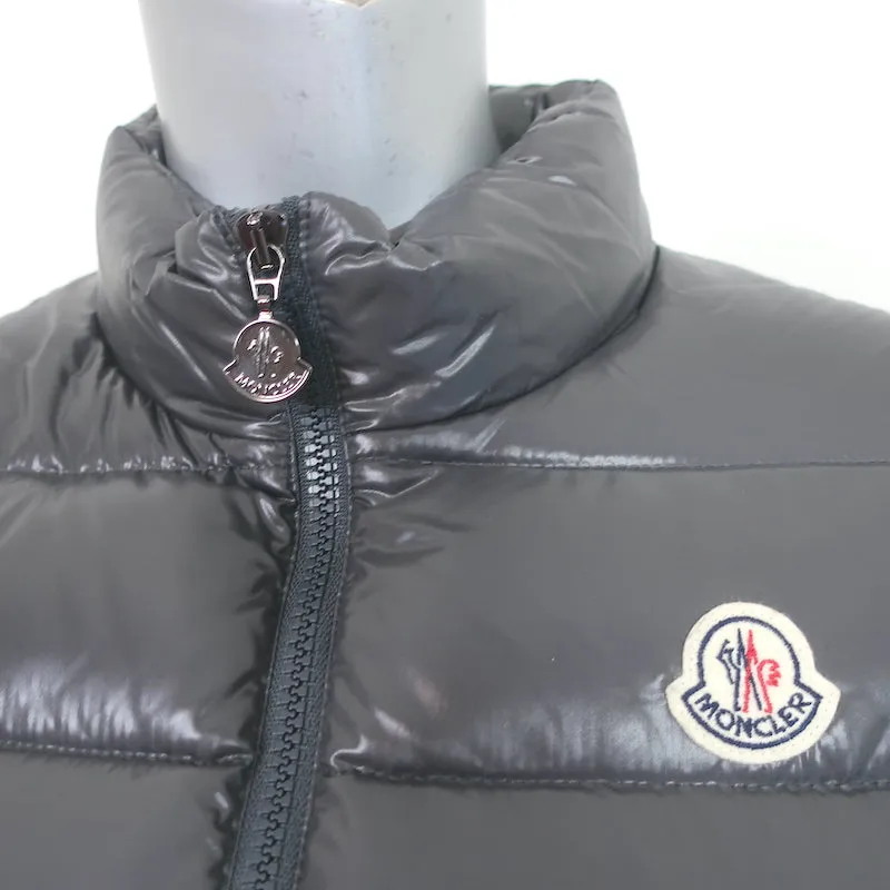 Moncler Ghany Down Puffer Vest Charcoal Size 4