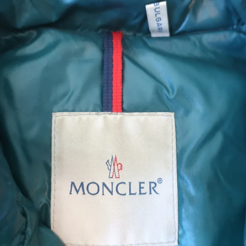 Moncler Ghany Down Puffer Vest Green Size 4