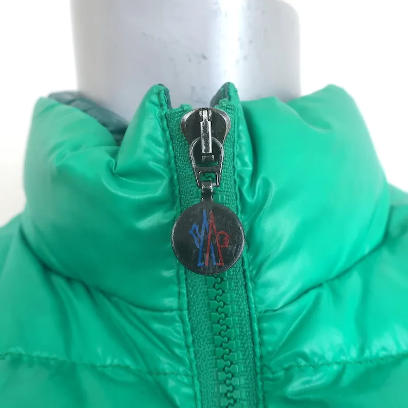 Moncler Ghany Down Puffer Vest Green Size 4
