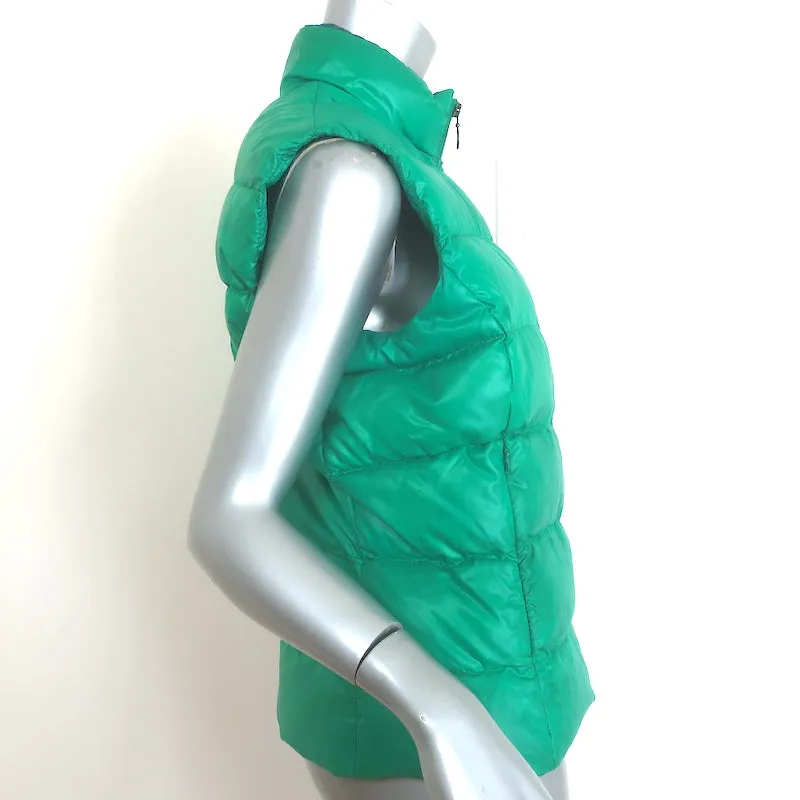 Moncler Ghany Down Puffer Vest Green Size 4