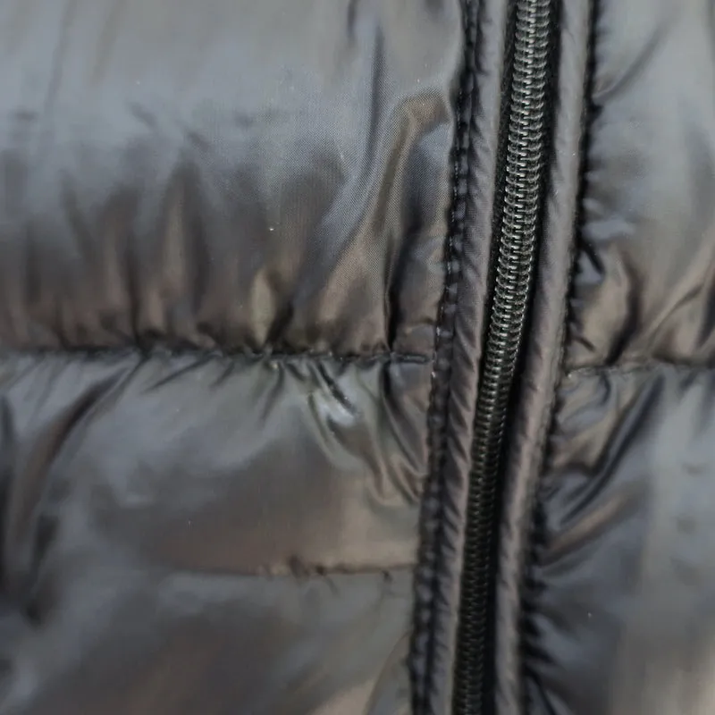 Moncler Lans Quilted Down Puffer Jacket Black Size 4
