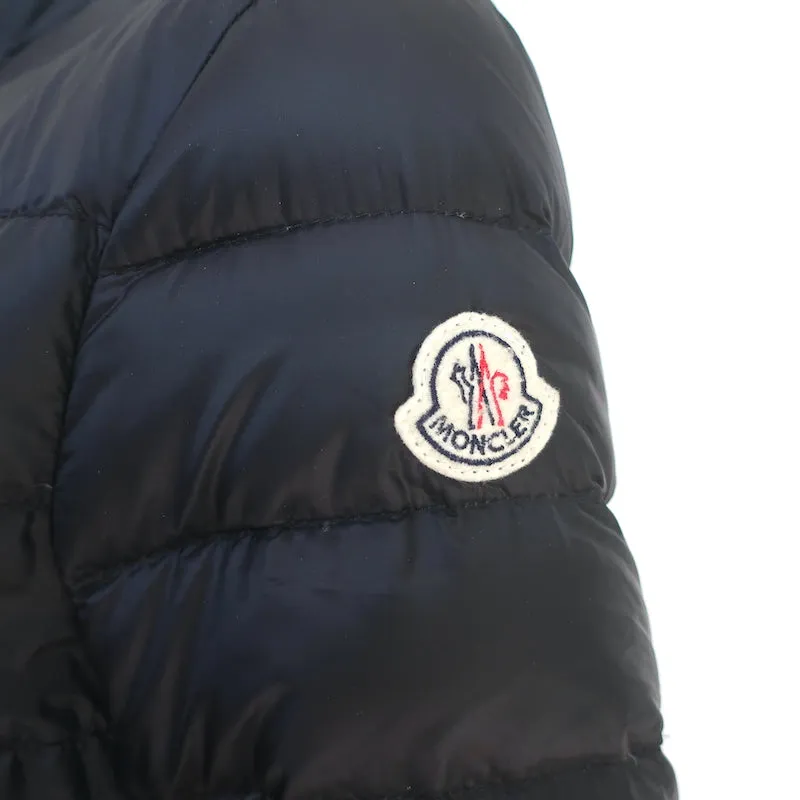 Moncler Lans Quilted Down Puffer Jacket Black Size 4