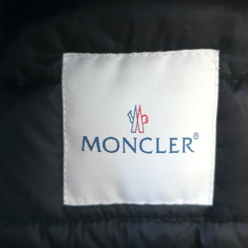 Moncler Lans Quilted Down Puffer Jacket Black Size 4