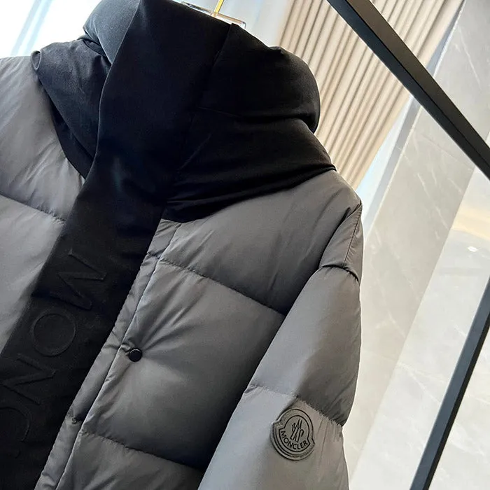 Moncler Madeira Short Down Jacket Grey