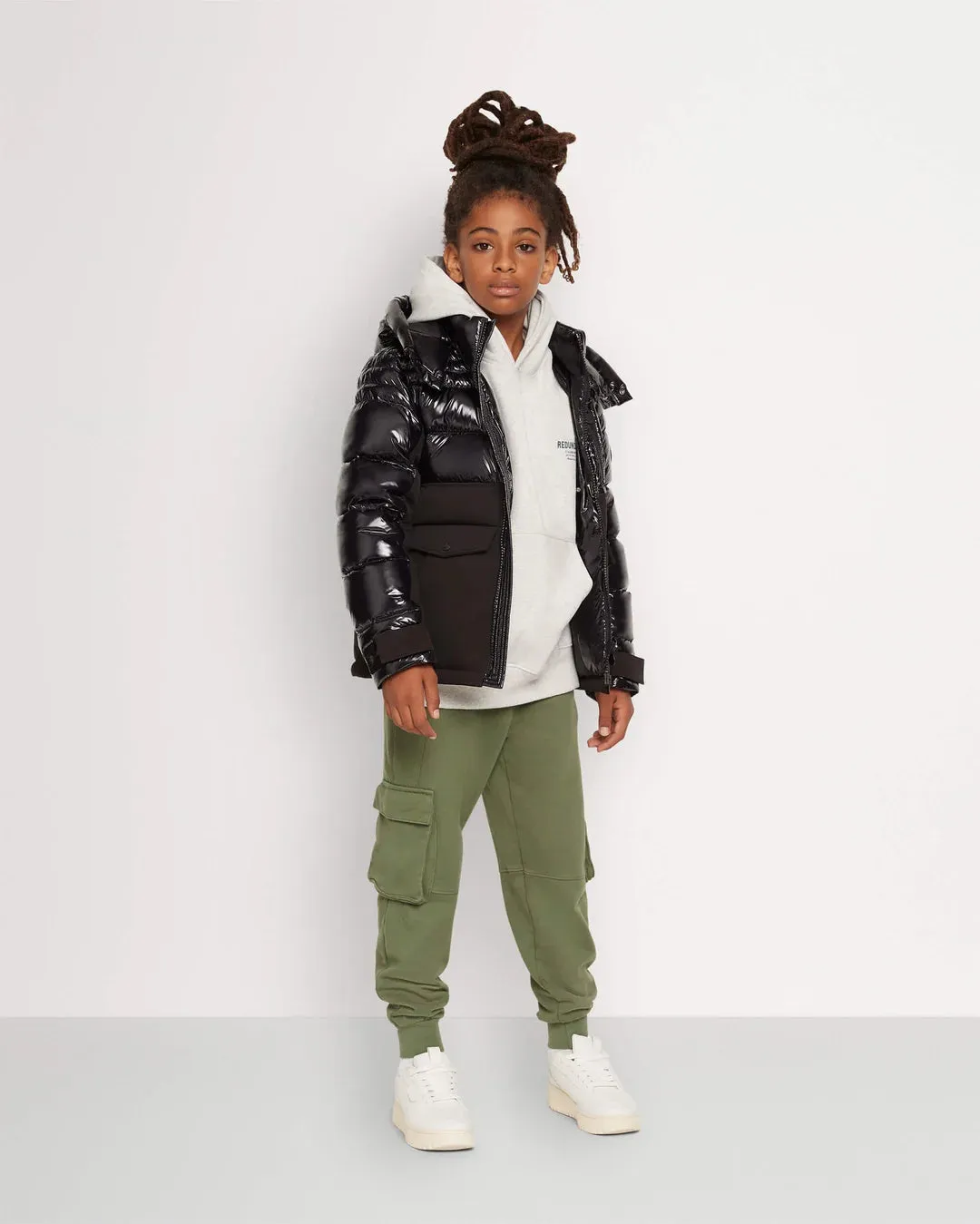 MOOSE KNUCKLES KIDS-UNISEX KIDS DUGALD PUFFER