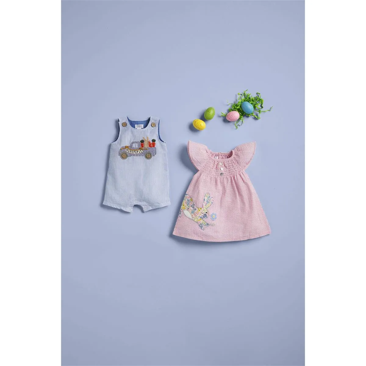 Mud Pie Bunny Seersucker Dress