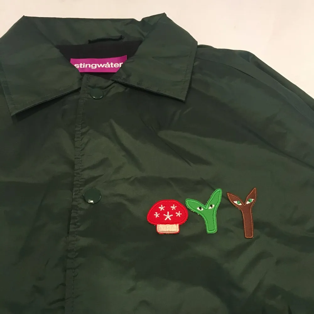 My broes and my groes coach’s jacket green