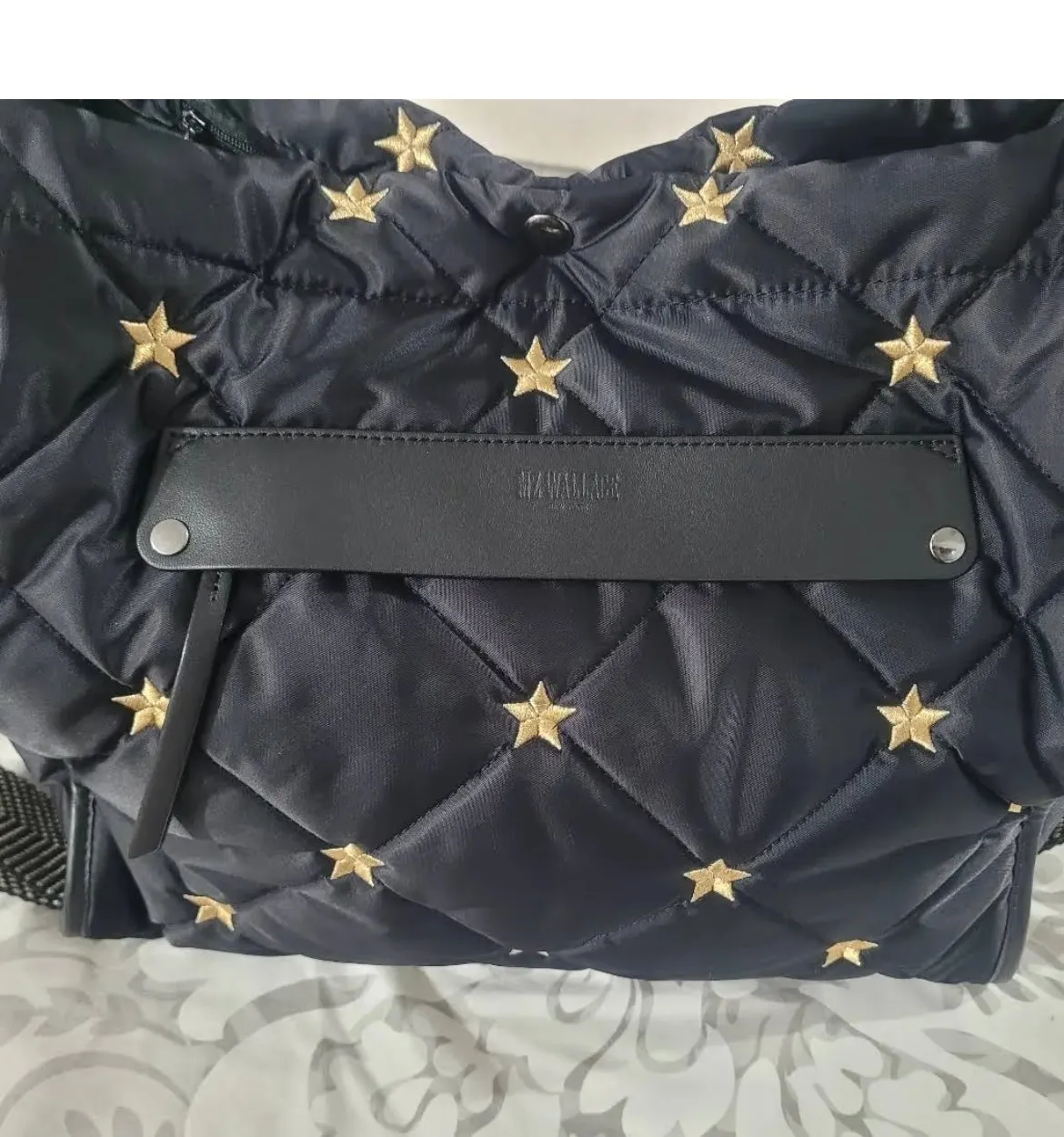 MZ Wallace Madison Quilted Star Shopper Bag