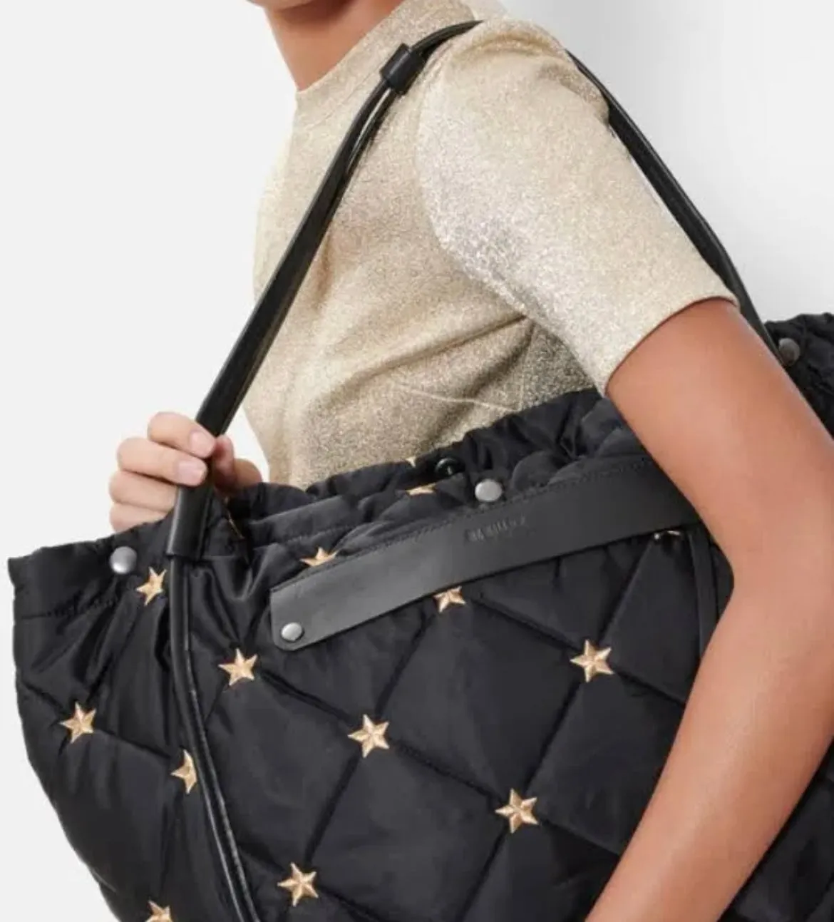 MZ Wallace Madison Quilted Star Shopper Bag