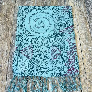 NATURAL VISCOSE SCARF/SARONG 70X180CM