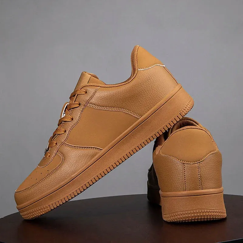 Neue Braun-Weiße und Schwarze Casual-Schuhe für Herren