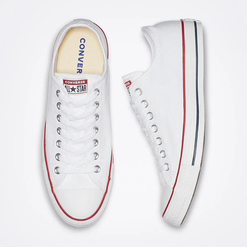 New Unisex Converse CHUCK TAYLOR ALL STAR LOW TOP in White, Men's Sz 11, Women's Sz 13! Right shoe has couple of minor scuff marks on inner side of shoe from shipping, may come out!