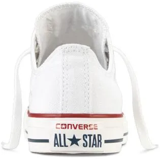 New Unisex Converse CHUCK TAYLOR ALL STAR LOW TOP in White, Men's Sz 11, Women's Sz 13! Right shoe has couple of minor scuff marks on inner side of shoe from shipping, may come out!