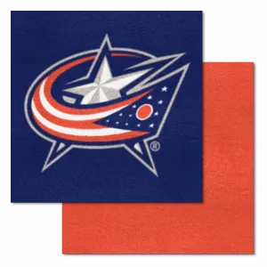 NHL - Columbus Blue Jackets Team Carpet Tiles