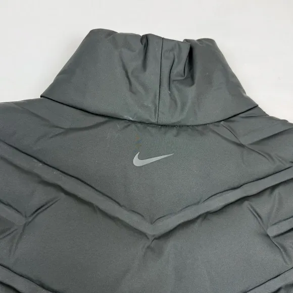Nike Therma Fit ADV Womens Repel Goose Down Puffer Vest Medium Dark Anthracite