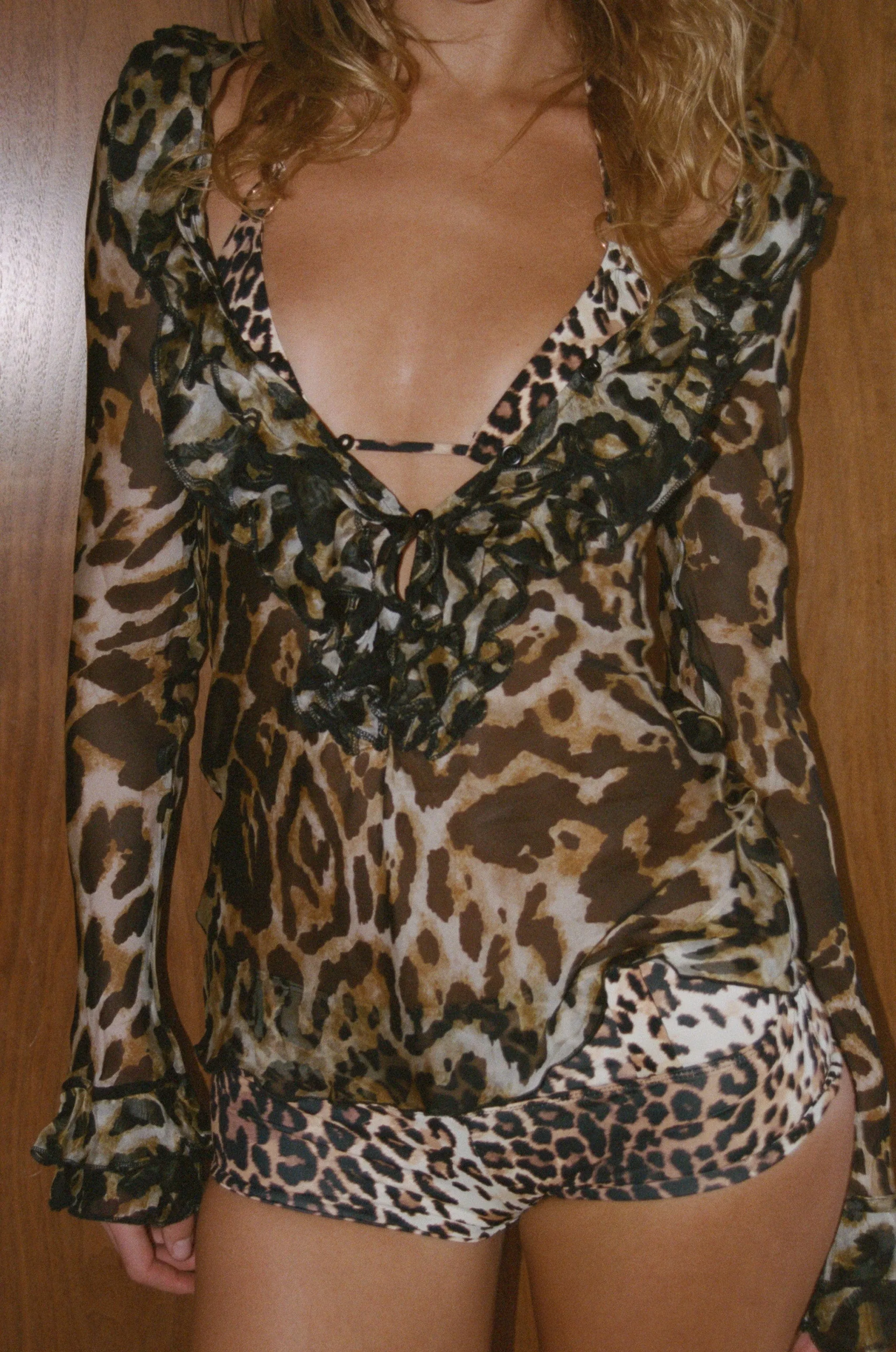 NIRVANA top- leopard